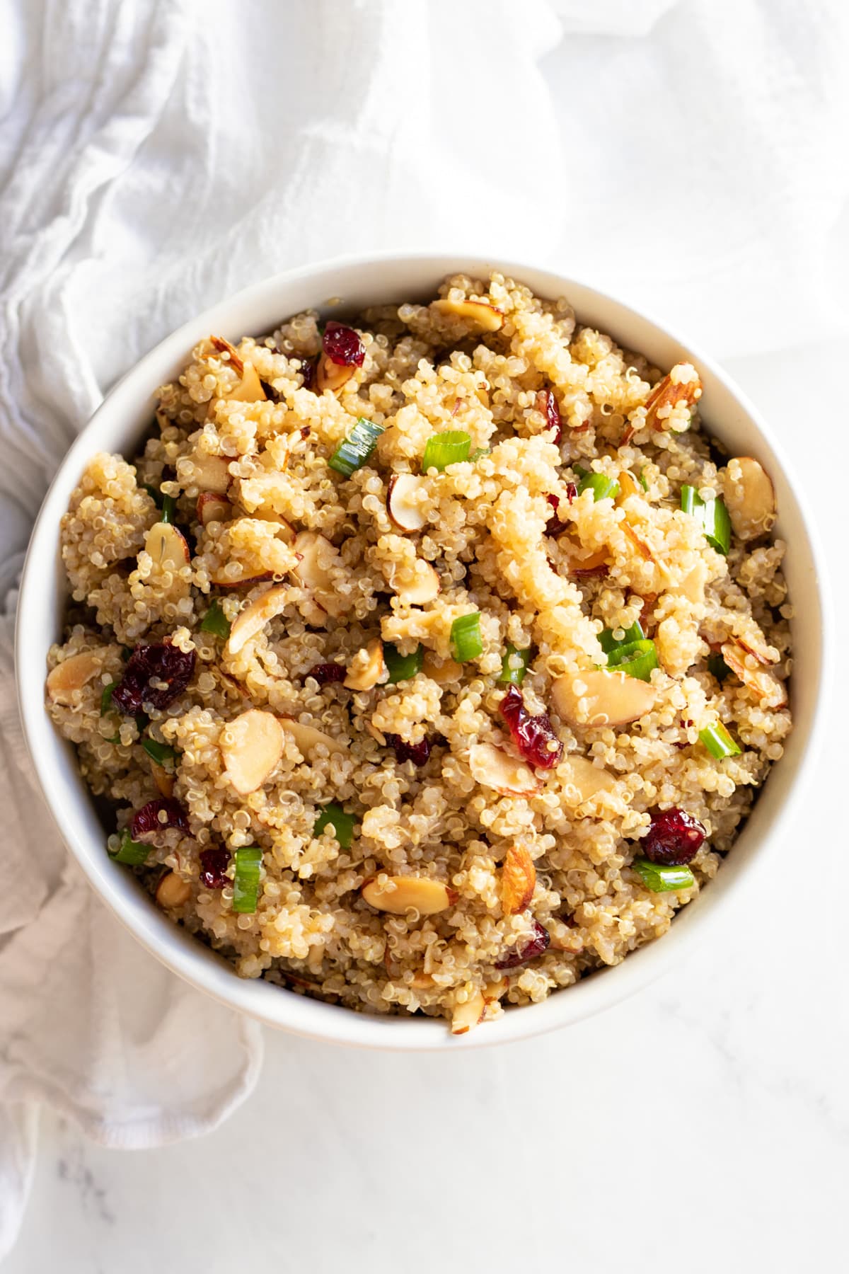 Quinoa with Dried Cranberries & Almond