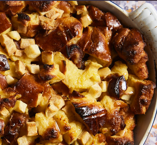 Apple, Date and Challah Stuffing