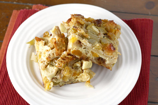 Rosh Hashanah Apple Noodle Kugel