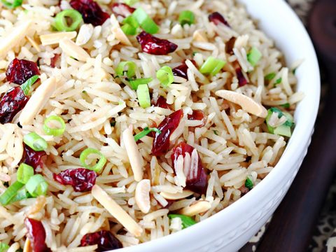 Basmati Rice with Cranberry & Almonds
