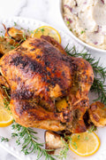 Rosh Hashanah Lemon Roasted Chicken