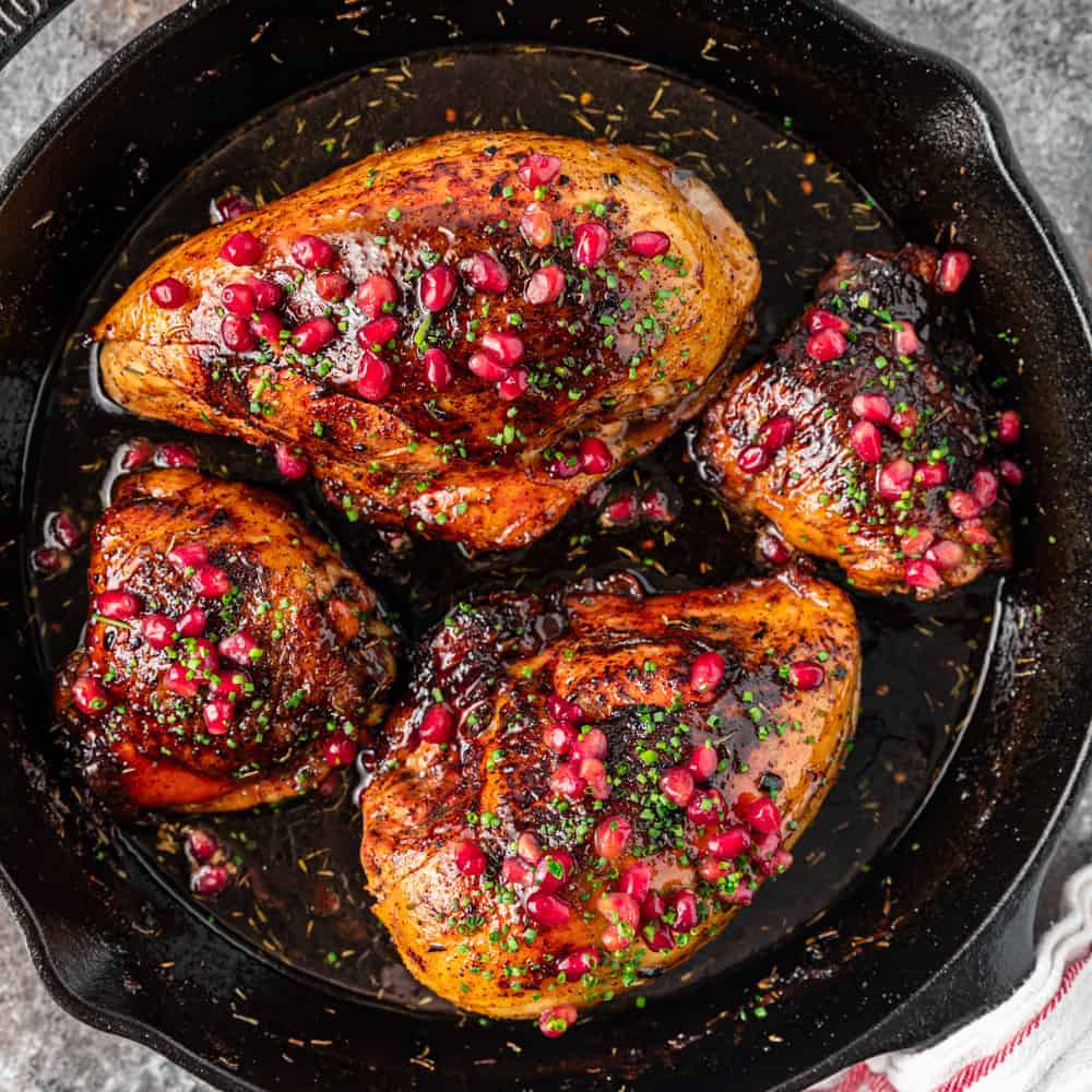 Rosh Hashanah Pomegranate Chicken